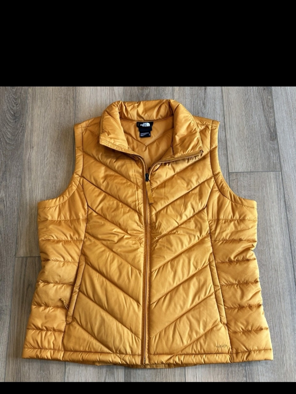 The North Face Women’s Puffer Mustard Puffer Vest XL